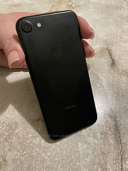 iPhone 7 jet black матовый чёрный 