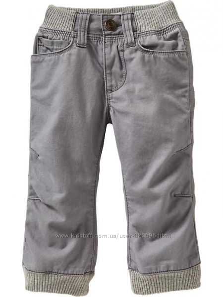 Штаны брюки коттонновые  для мальчика 4 года Old Navy 