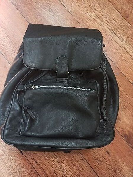 Рюкзак із натуральної шкіри