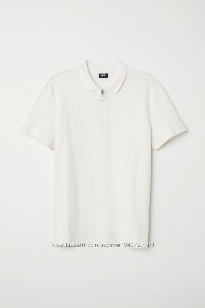 H&M Стильная рубашка поло размеры M-L 