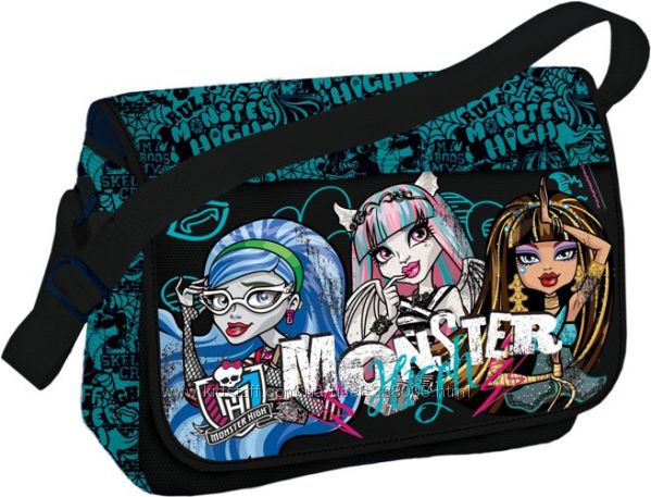 Сумка школьная Monster High Night для девочки