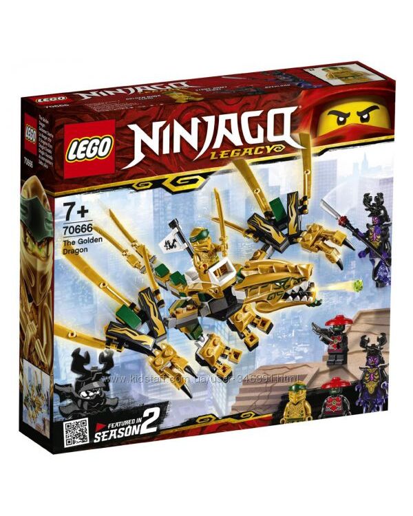 Lego Ninjago Золотой Дракон 70666