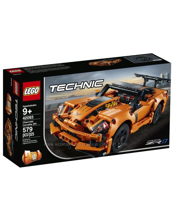 Lego Technic Chevrolet Corvette ZR1 42093
