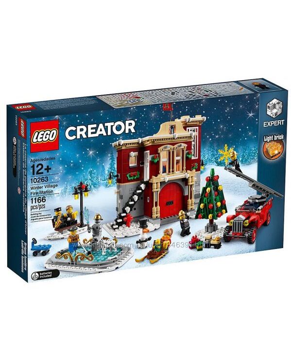 Lego Creator Expert Зимняя пожарная станция 10263