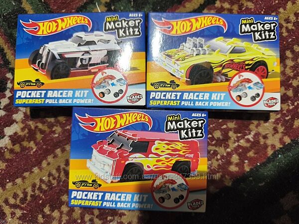 Машинки Hotweels в упаковці mini marker kitz 