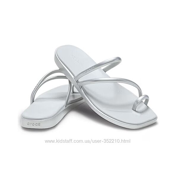 Сандалі Crocs Miami Metallic Toe Loop, W7, W8, W9