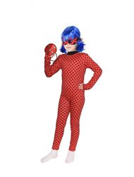 Карнавальний костюм для дівчат Леді Баг, з перукою