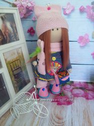 Интерьерная кукла куколка Ваниль 27см