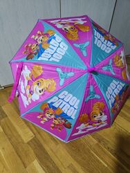 зонт щенячий патруль Гонщик Эверест Скай Парасолька світловідбиваюча стрічк