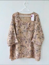 Легка блуза в стилі бохо new collection, італія, бавовна 