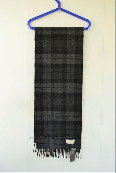 Вовняний шарф у карту marks & spencer, вовна. 