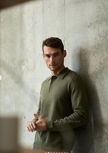 Чоловічий светр, джемпер поло river island 