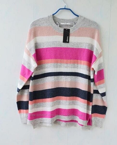 Ніжний джемпер, светр у смужку george, у складі вовна 