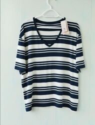 Футболка в смужку tu, віскоза