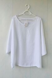 Лляна блуза в стилі бохо cherry berry, італія