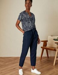 Лляна блуза оверсайз monsoon, льон