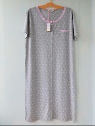 Домашній, хатній халат міді на ґудзиках love to lounge, великий розмір