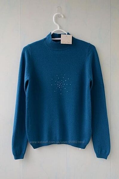 Кашеміровий джемпер із високим горлом ewm, кашемір