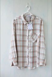 Жіноча базова сорочка в карту m&co, віскоза. 