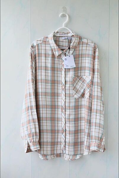 Жіноча базова сорочка в карту m&co, віскоза. 