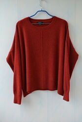 Кашеміровий джемпер, светр вільного крою autograph marks & spencer, кашемір