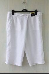 Лляні шорти, бриджі marks & spencer, льон. 