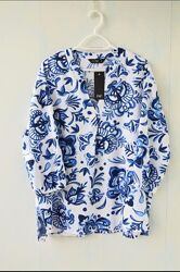 Лляна блуза вільного крою f&f, льон, віскоза