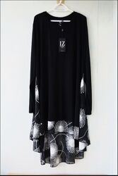 Подовжена асиметрична туніка, плаття бохо izabel london батал