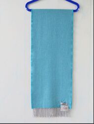 М&acuteякий вовняний шарф в ялинку foxford ireland, мериносова вовна