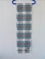 Кашеміровий шарф у карту johnstons of elgin, кашемір