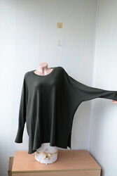 Вовняний светр, джемпер оверсайз marks & spencer, мериносова вовна 