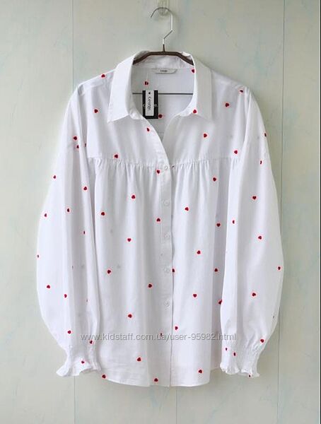 Жіноча сорочка вільного крою george з вишивкою, бавовна 