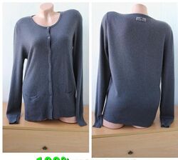 Кашеміровий кардиган, джемпер на ґудзиках laina, кашемір 