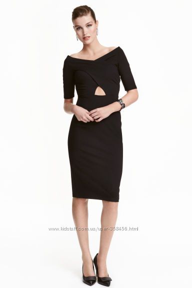H&M, Нова елегантна сукня чорного кольору, р. 12