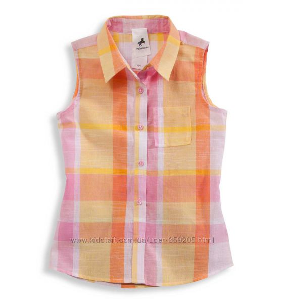 Легкая блузка-рубашка C&A Palomino - Германия -  р. 110 