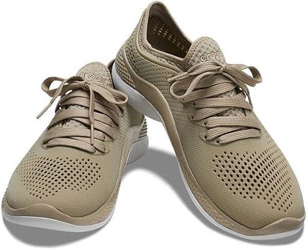 Crocs literide 360 pacer кроссовки мужские крокс лайтрайд серые, оригинал.