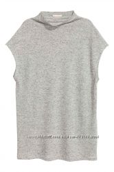 Блузка футболка топ H&M лен