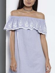 Платье сарафан с открытыми плечами Dorothy Perkins 