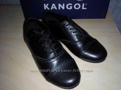 Фирменные туфли Kangol натуральная кожа 18 см окончательная распродажаа