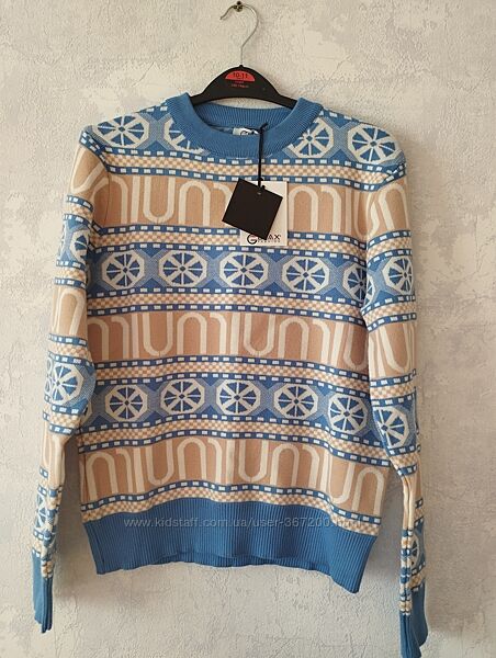 Кашеміровий светр в стилі Miu