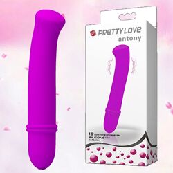 Вібратор водонепроникний силіконовий Pretty Love Antony Baile