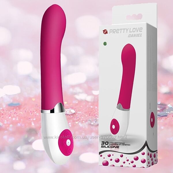 Гладкий вібратор з 30 функціями вібрації для точки G Daniel