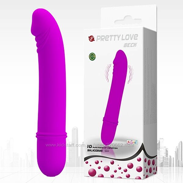 Вібростимулятор силіконовий Pretty Love Beck від Baile