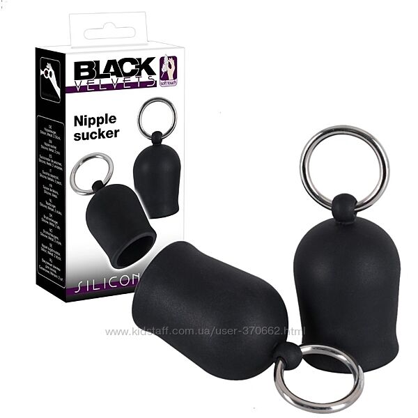 Помпи для сосків Black Velvets Nipple Suckers від Orion