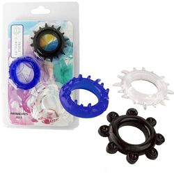 Набор из 3 эрекционных колец C-RING SET от Boss