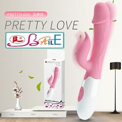 Вагінальний вібратор з кліторальним стимулятором Peter від Baile