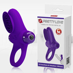 Виброкольцо на член  Pretty Love Vibrant penis ring II от Baile