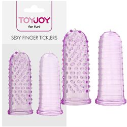 Набор напальчников для стимуляции клитора Sexy Finger Ticklers