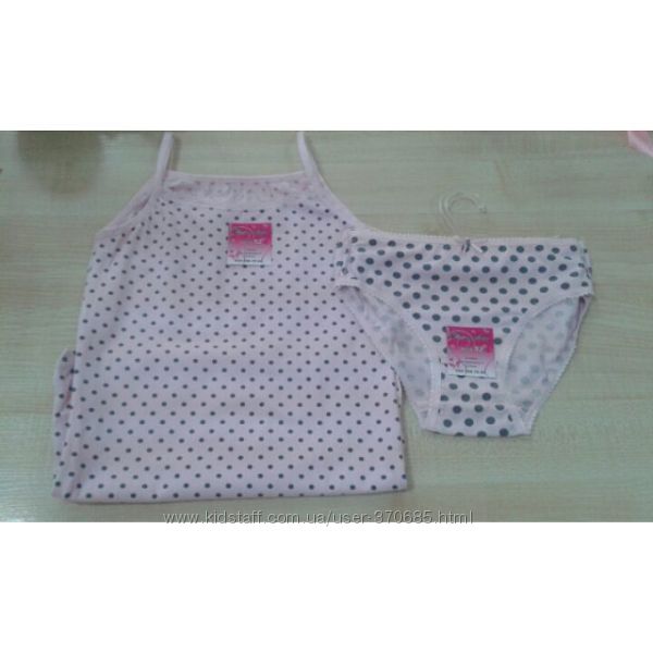 Детское белье(маечки и трусики) Donella в наличии