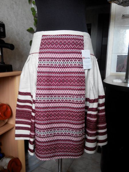 Красивая  нарядная  юбка  в украинском  стиле.  Р. 50-52 распродажа